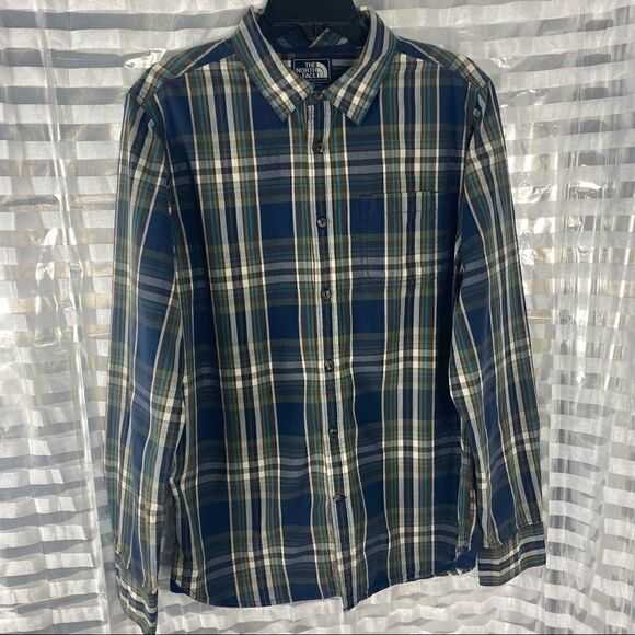 Northface Button Down Striped Dress Shirt - Picture 1 of 7